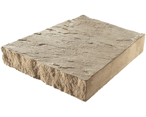 Ledgestone Cast Stone A<br>11-3/4 · 9-3/8 Lenths<br>12-1/2 Deep<br>2-3/8 Thick